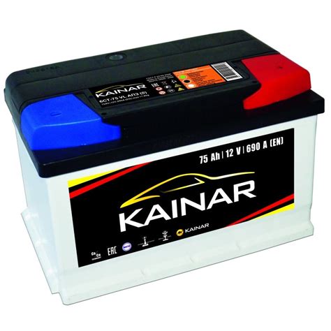 Аккумуляторная батарея Kainar LB 75 Ah ОП - Аккумуляторный Дом