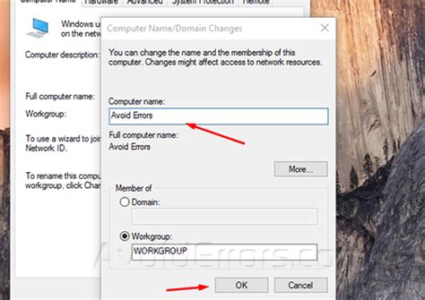how to change the name on your pc