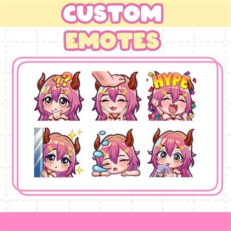 Custom Premium Twitch Emotes Twitch Emotes Custom Emotes For Streamer