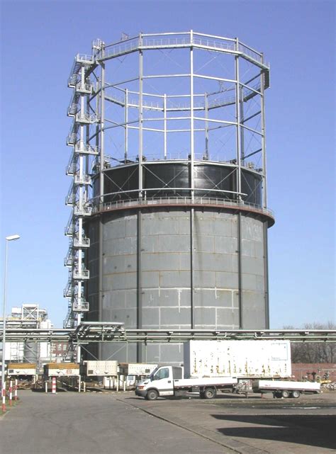 Gas storage, JPM low pressure gas holder – JPM Ingenieure