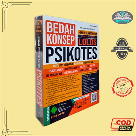 Jual Buku Tes Psikotes Bedah Konsep Lolos Tes Psikotes Edisi