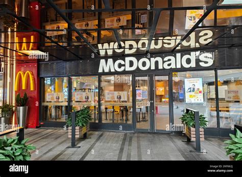 Shanghai China November A Mcdonald S Store In Shanghai