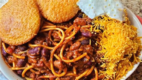 Super Easy Loaded Chili Spaghetti Recipe