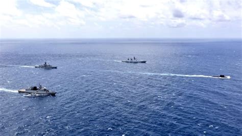 Indian And Australian Navies Commence Th Edition Of Ausindex See