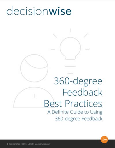 360 Degree Feedback Best Practices - DecisionWise