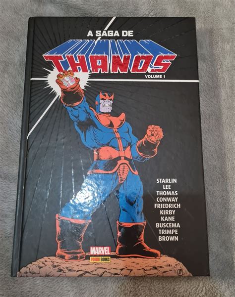 A Saga De Thanos Vol 1 Livro Panini Nunca Usado 81409115 Enjoei