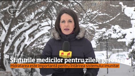 Sfaturile Medicilor Pentru Zilele Geroase YouTube