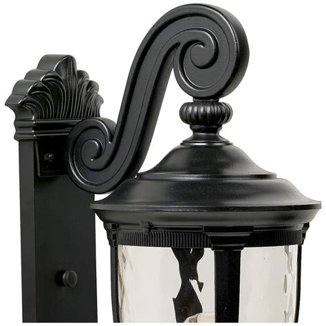 Bellagio 24 High Black Dual Scroll Arm Outdoor Wall Light 37761 Lamps Plus