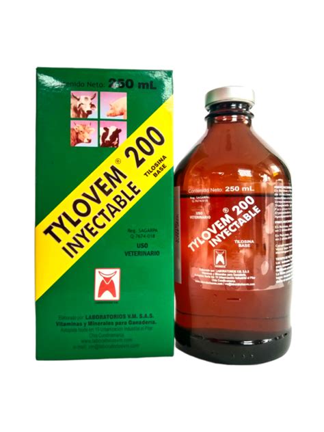 TYLOVEM 200 FCO X 250 ML Agrofinca