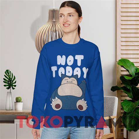 Pokemon Snorlax Not Today T Shirt TokoPyramid