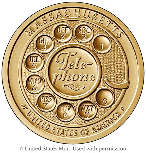 2020 American Innovation $1 Coin – Massachusetts - Emily S. Damstra