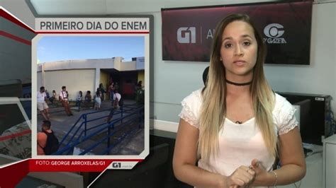 G1 em 1 Minuto Alagoas 1º dia do Enem no estado tem mais de 19 mil