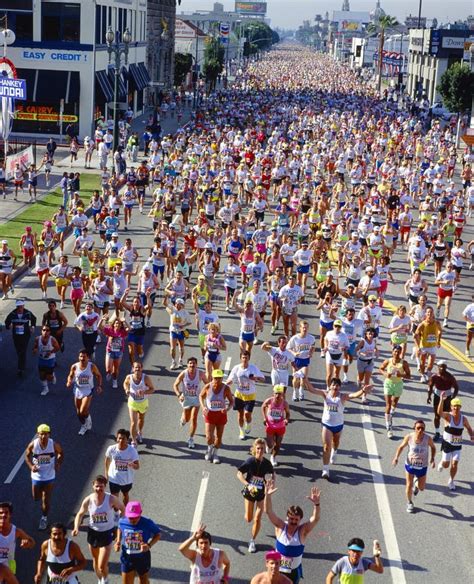 Los Angeles Marathon editorial stock image. Image of marathons - 23177104