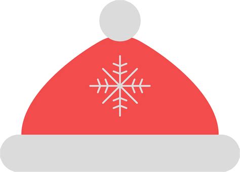 Red winter hat, illustration, on a white background. 13802098 Vector ...