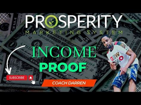 Prosperity Marketing System Income Proof 2023 YouTube