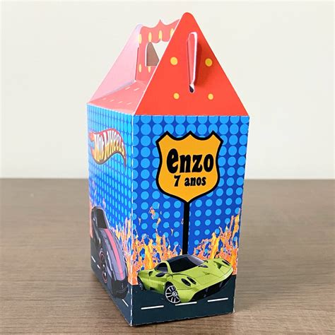 Caixa Maletinha Hot Weels Elo Produtos Especiais