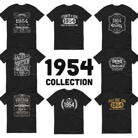 1954 Birthday T Vintage Born In 1954 T Shirt For Men 70th Birthday Made In 1954 70 Year Old