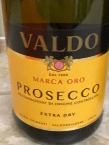 Valdo Marca Oro Prosecco Extra Dry Vivino United Kingdom