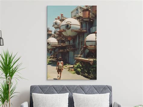 Sci-fi Wall Art Environment Photography, Digital Printable Poster ...