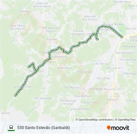 530 santo estevão garibaldi Route Schedules Stops Maps 530 3