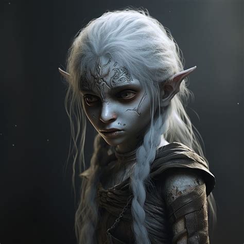 drow child   fantasy concept art fantasy art dark elf