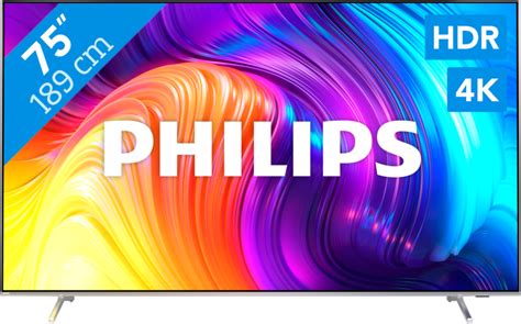 Philips The One 75PUS8807 Ambilight 2022 Kopen Televisies