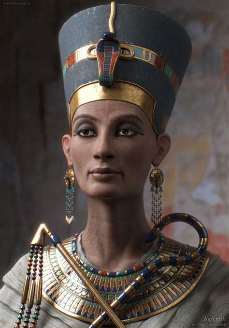 Photoshop Animation Reconstructs The Face Of Egyptian Queen Nefertiti