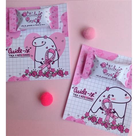 10 Card Bala Personalizada Mimo Outubro Rosa Flork Shopee Brasil