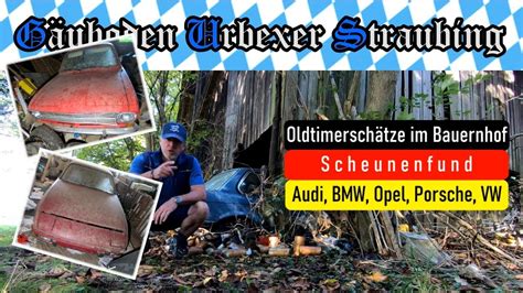 Lost Place OLDTIMERSCHÄTZE IM BAUERNHOF SCHEUNENFUND AUDI BMW