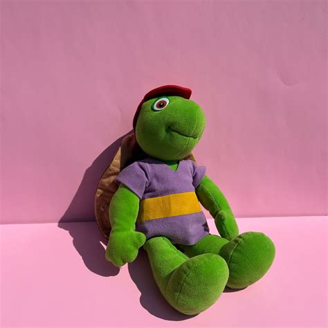 Vintage 1986 Franklin the Turtle Plush Stuffed Toy Cartoon - Etsy