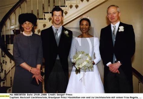 Prince Maximilian von und zu Liechtenstein & Angela Brown 2000 | Royal weddings, Princess diana ...