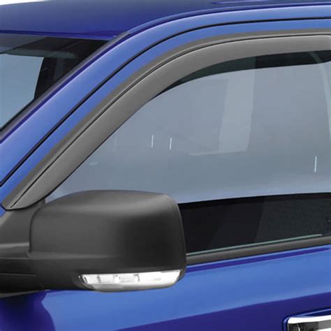 EGR® 61571 - Tape-On SlimLine™ Dark Smoke Front Window Visors