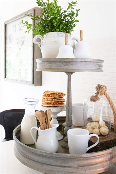 Tiered Tray Style Tips Hallstrom Home