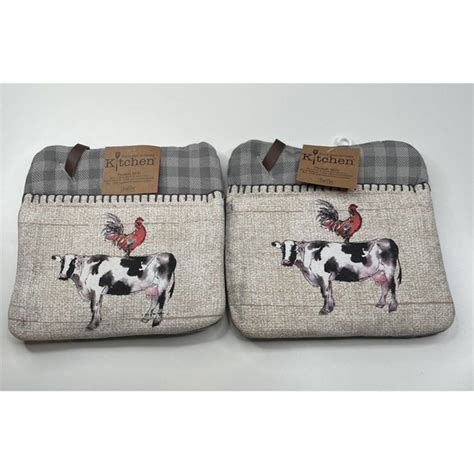 Kitchen Kitchen Nwt For A Well Dressed Kitchen Pocket Oven Mitt X