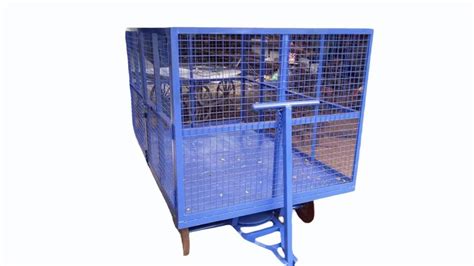 Mild Steel Platform Cage Trolley Load Capacity Kg 200 Kg At Rs 13500