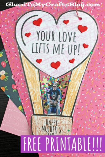Mother S Day Hot Air Balloon Photo Ornament