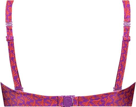 Ten Cate Beach Bikini Top Twisted Padded Wired Roze Bol