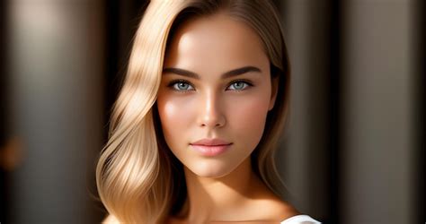 Premium Photo Beauty Female Face Beautiful Brunette Woman Portrait Close Up Portrait Of Beauty