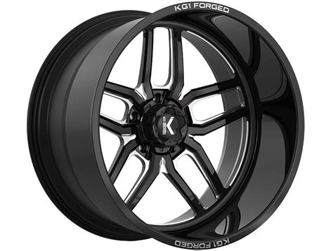 Kg1 Forged Milled Gloss Black Aristo Wheel Kf002241469gpm Realtruck