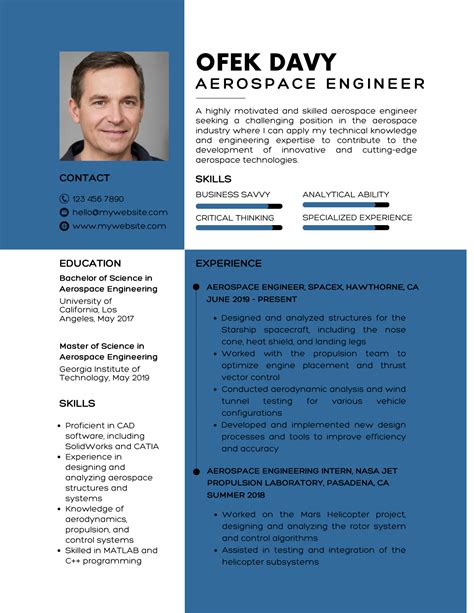 Engineering Resume Examples