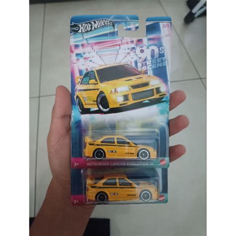 Jual Hot Wheels Mitsubishi Lancer Evolution VI Shopee Indonesia