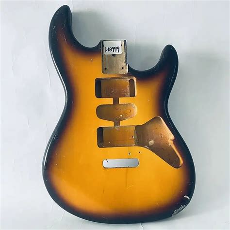 Hsh Basswood Tobacco Burst Strat Stratocaster Style Reverb Australia