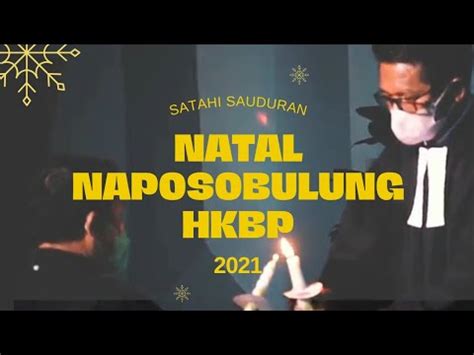 Departemen Koinonia Perayaan Natal Naposobulung Hkbp Youtube