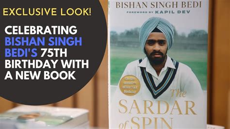 Bishan Singh Bedi New Book Launch Event The Sardar Of Spin