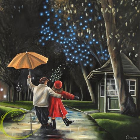 Dancing in the Rain Giclee Print - Claire Baxter Fine Art