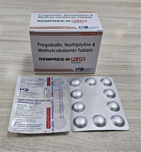 Pregabalin Methylcobalamin Tablets At ₹ 1400box Methylcobalamin Tablets In Baddi Id