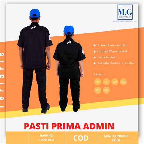 Jual Pusat Original Seragam Spbu Pertamina Pasti Prima Operator Admin