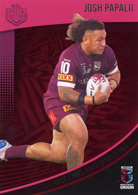 2022 Nrl Rivalry State Of Origin Ss13 Josh Papalii Gold Coast