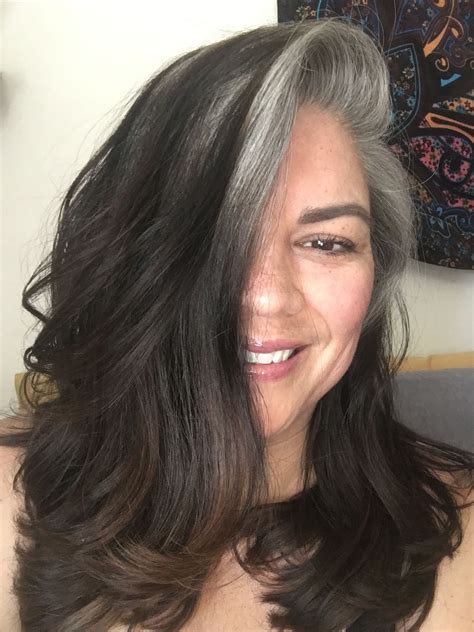 Months Dye Free Gray Hair Growing Out Grey Hair Inspiration Gray