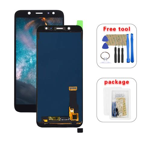 Pantalla Lcd Para Móvil Montaje De Digitalizador Táctil Para Samsung Galaxy A6 2018 A600f Sm